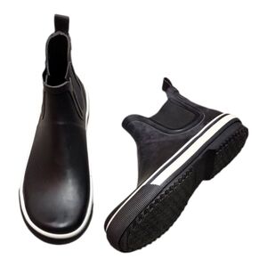 Rocket Dog Raindow Black Rain Booties Womens 6.5